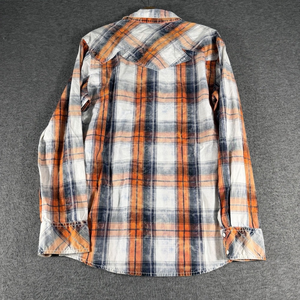 BKE Buckle Vintage 67 Mens Size L Plaid Western Shirt Standard Fit Cowboy Rodeo - Picture 2 of 6